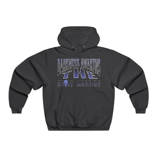 "A BRAVE WARRIOR"Men's NUBLEND® Hooded Sweatshirt