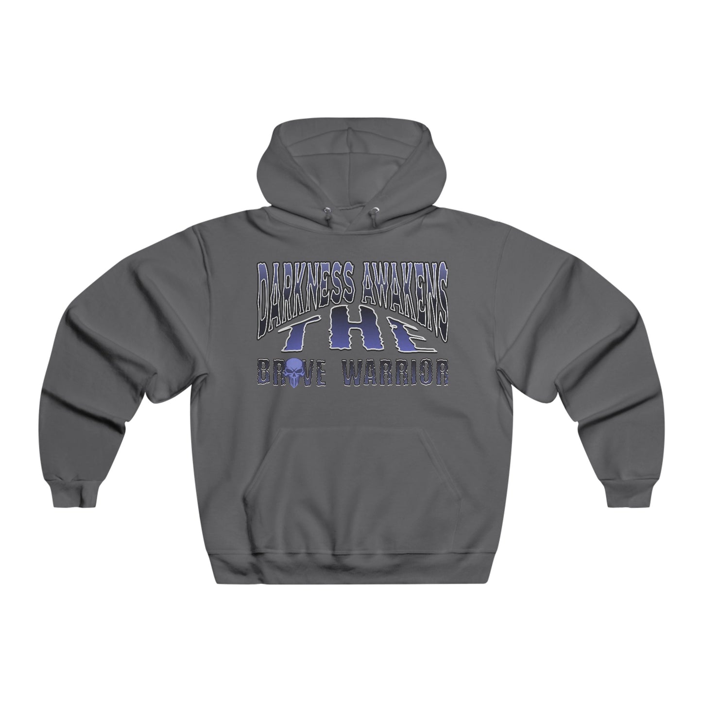 "A BRAVE WARRIOR"Men's NUBLEND® Hooded Sweatshirt