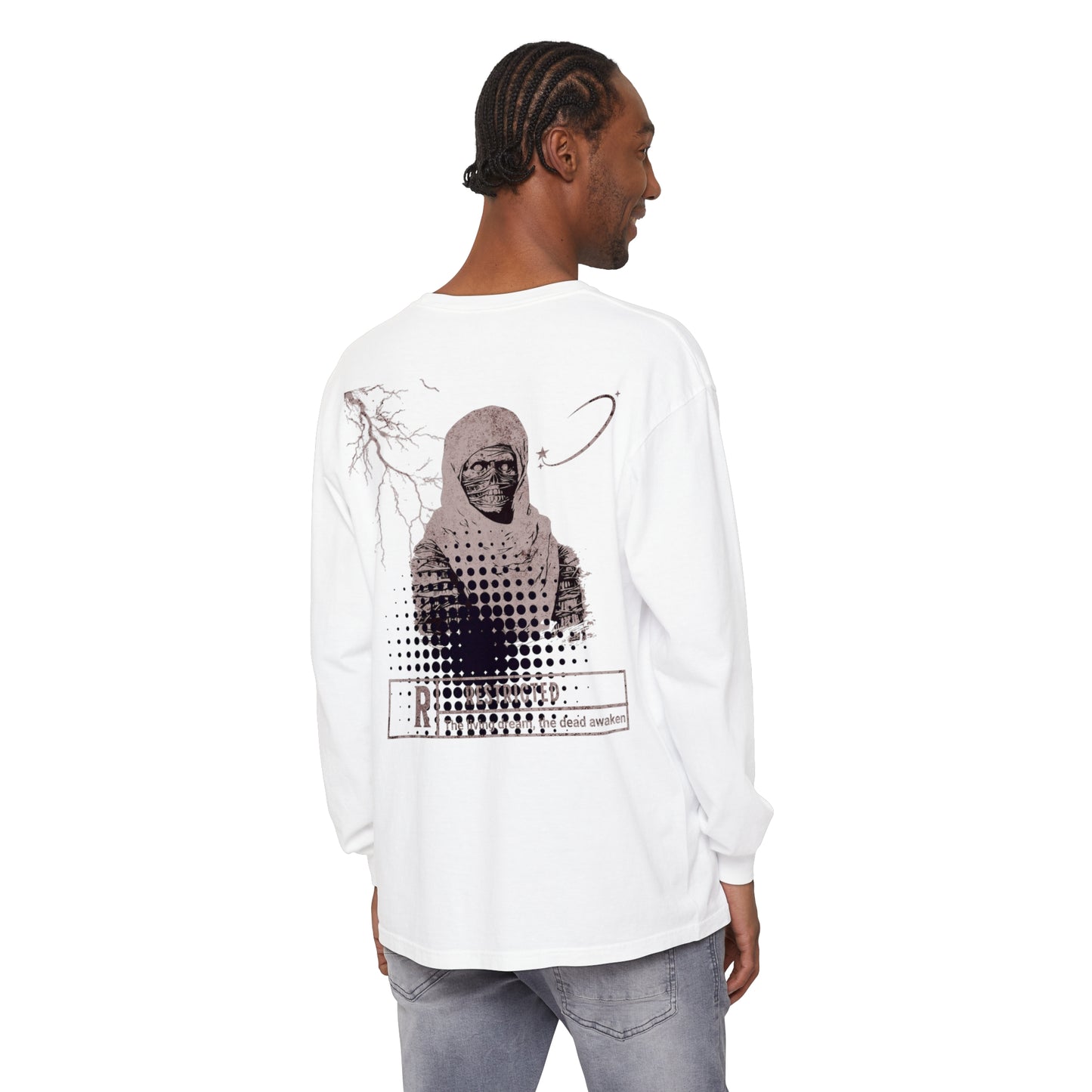 Long Sleeve T-Shirt - Eternal Darkness Call Your Name Graphic