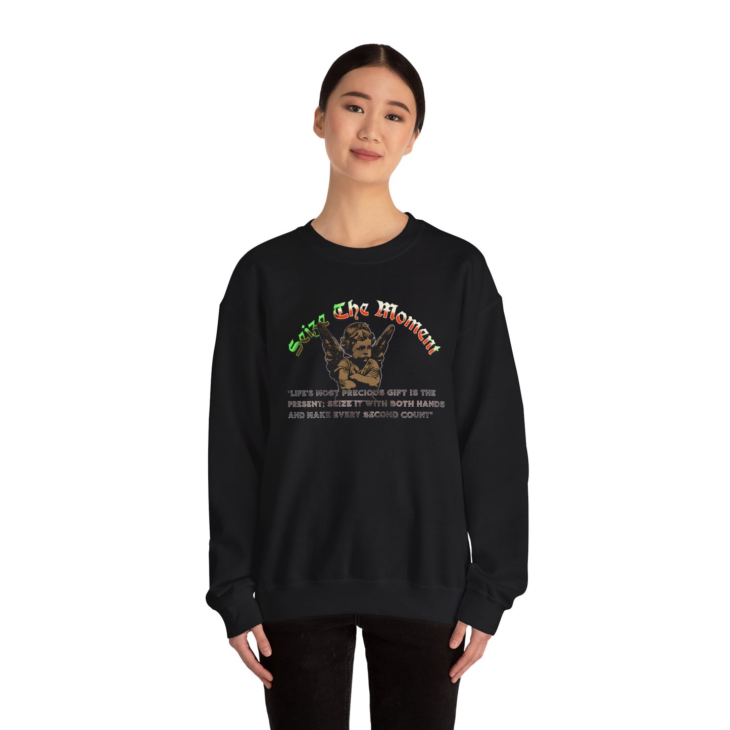 Seize the Moment Crewneck Sweatshirt