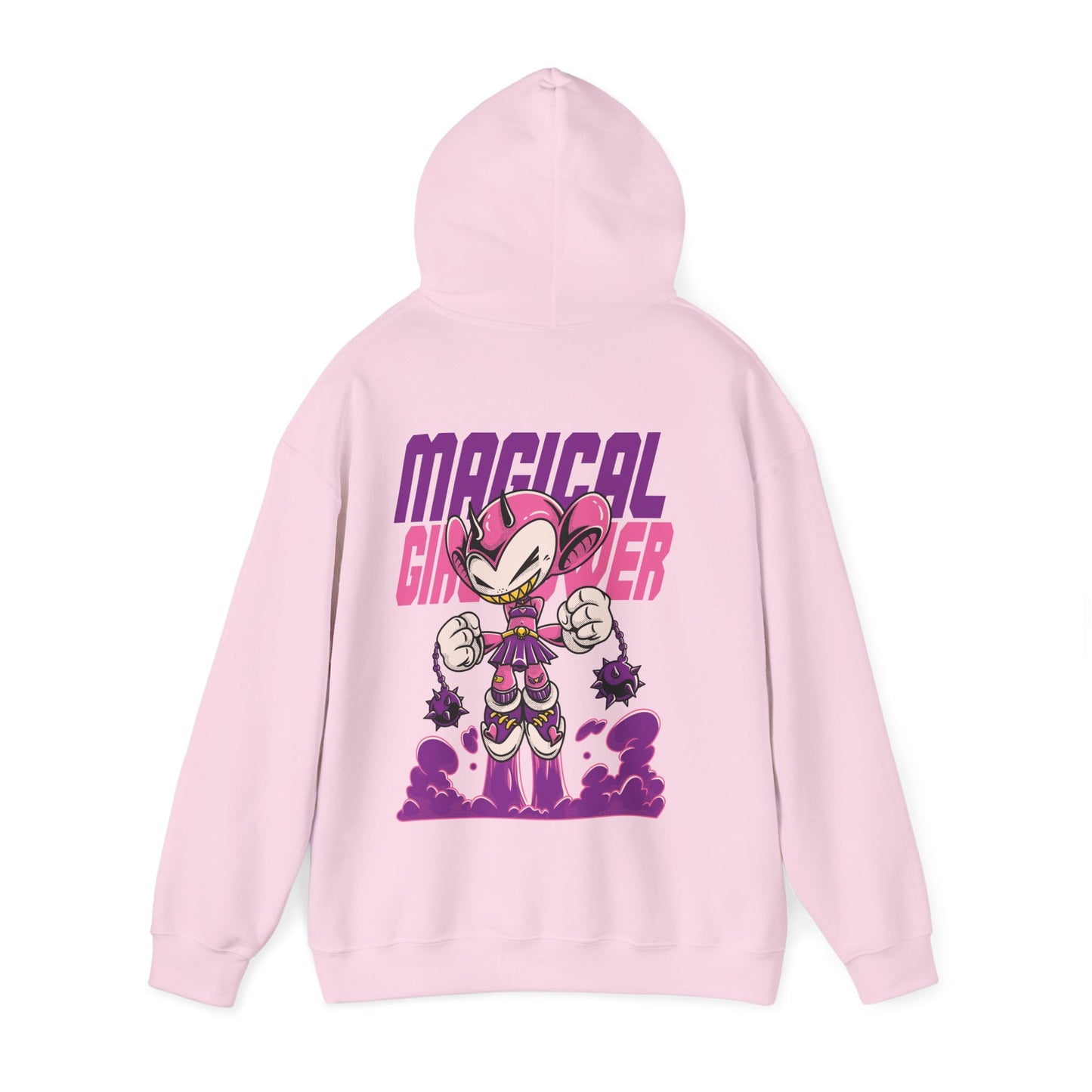 Magical Girl Power Hoodie, Unisex Hooded Sweatshirt for Fans, Anime Gift for Her, Casual Style, Spring & Fall Fashion
