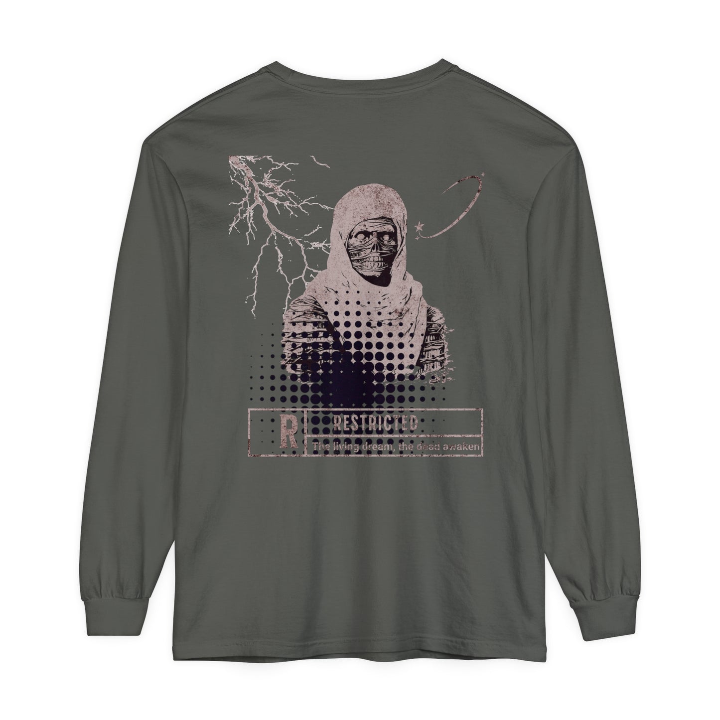 Long Sleeve T-Shirt - Eternal Darkness Call Your Name Graphic