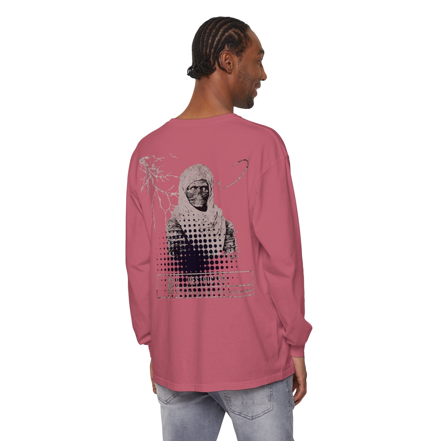 Long Sleeve T-Shirt - Eternal Darkness Call Your Name Graphic