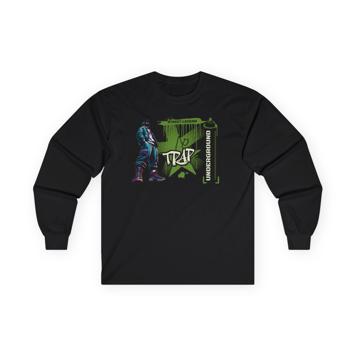 Urban Graffiti Long Sleeve Tee - Trap Star