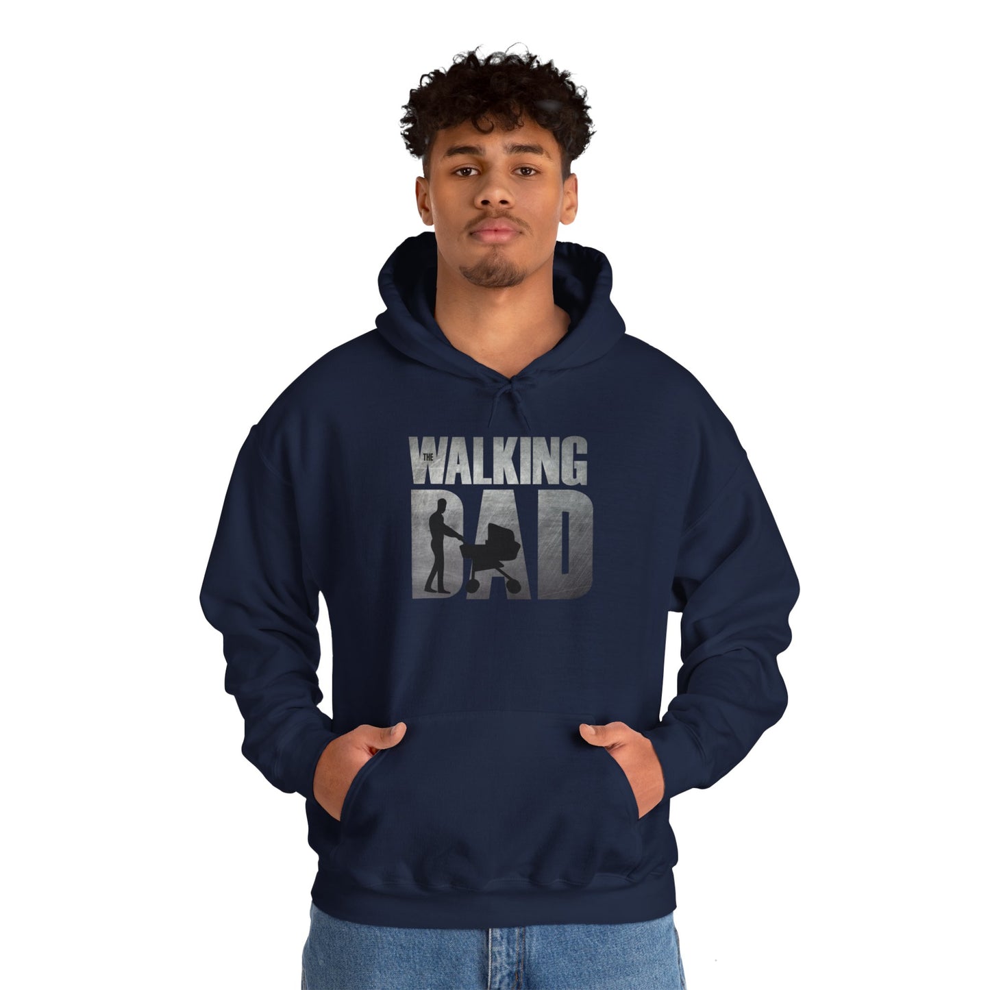 "THE WALKING DAD" Unisex Heavy Blend™ Hooded Sweatshirt