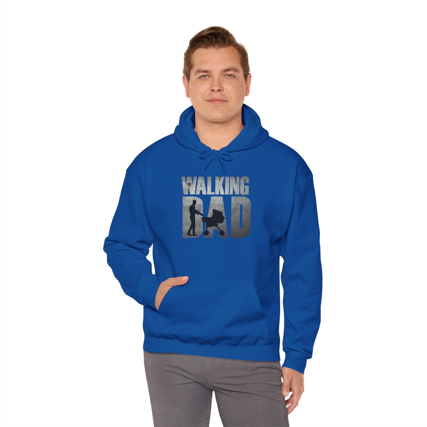 "THE WALKING DAD" Unisex Heavy Blend™ Hooded Sweatshirt