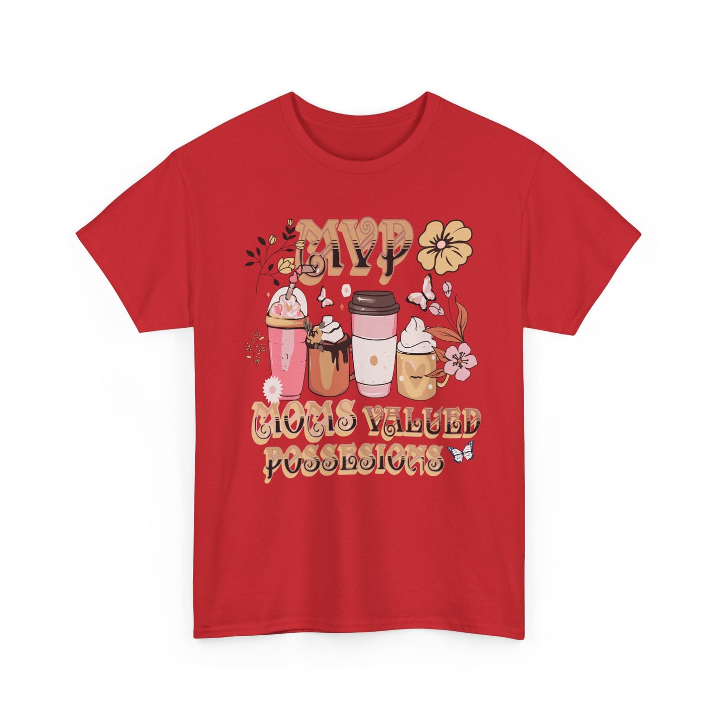 MOMS MVP POSSESIONS Unisex Heavy Cotton Tee