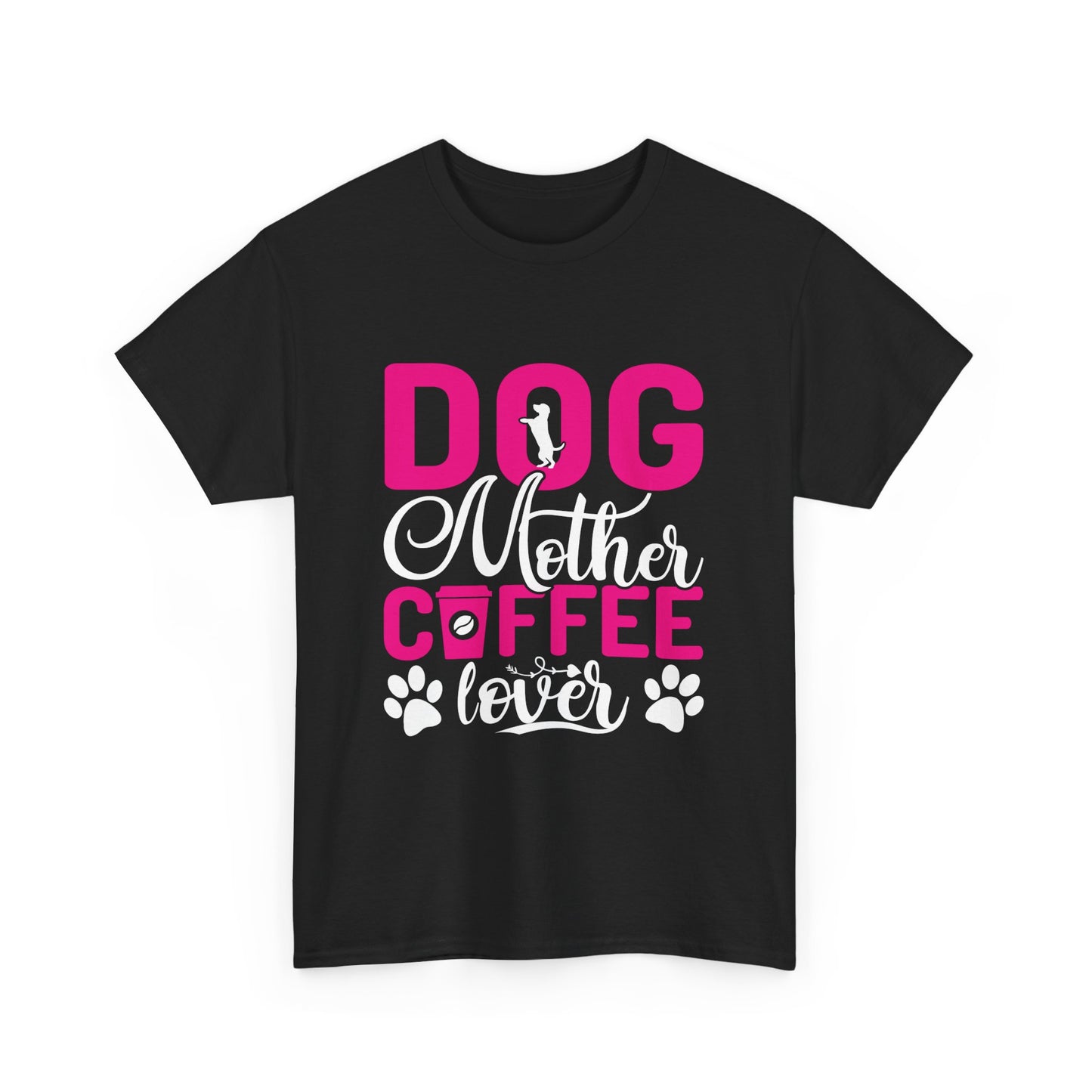 "DOG MOM" Unisex Heavy Cotton Tee