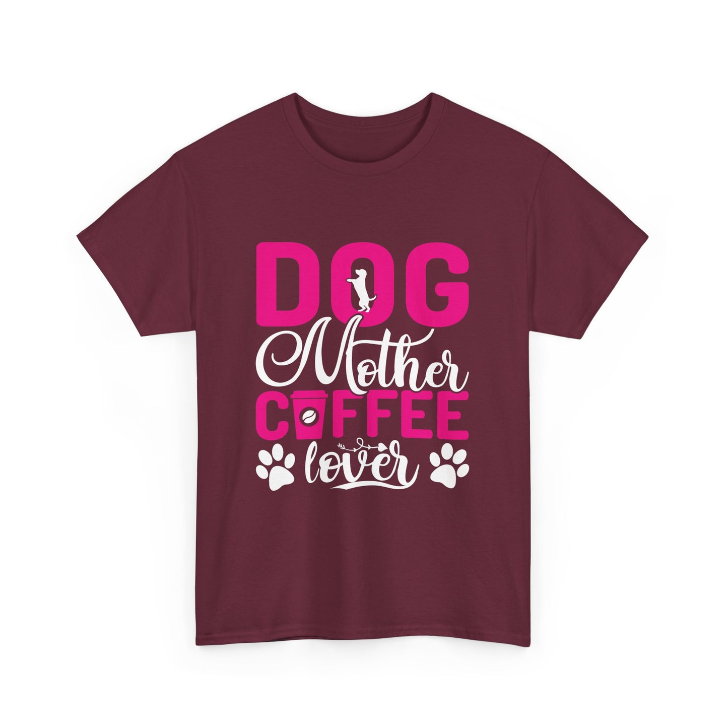 "DOG MOM" Unisex Heavy Cotton Tee