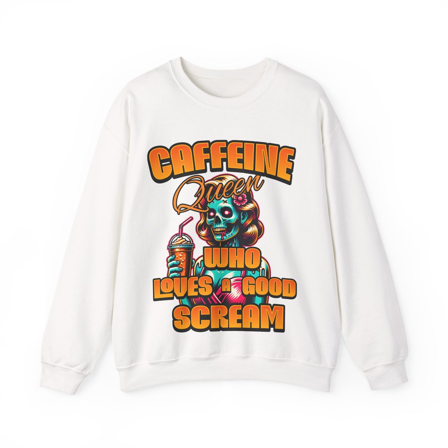 Coffee Loving Skeleton Sweatshirt