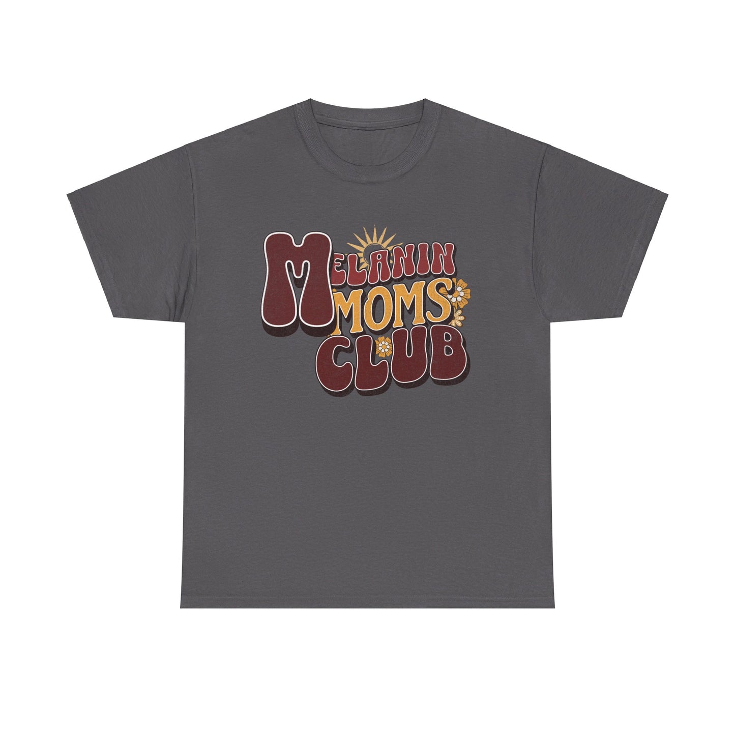 "MELELIN MOMS CLUB"Unisex Heavy Cotton Tee