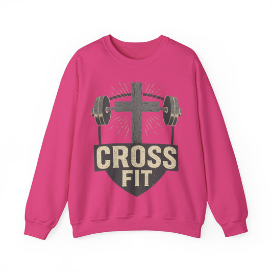 CrossFit Cross & Barbell Crewneck Sweatshirt