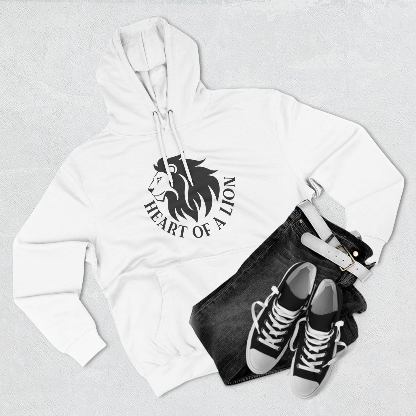 Fleece Hoodie - Lion Heart and Vader Tribute