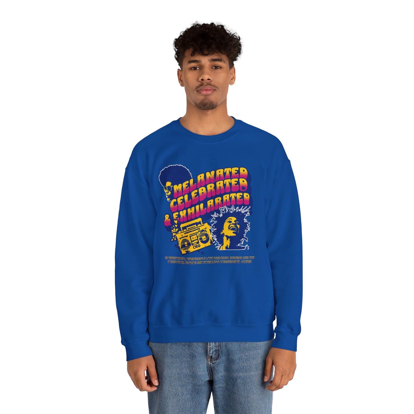 MELANATED Unisex Heavy Blend™ Crewneck Sweatshirt