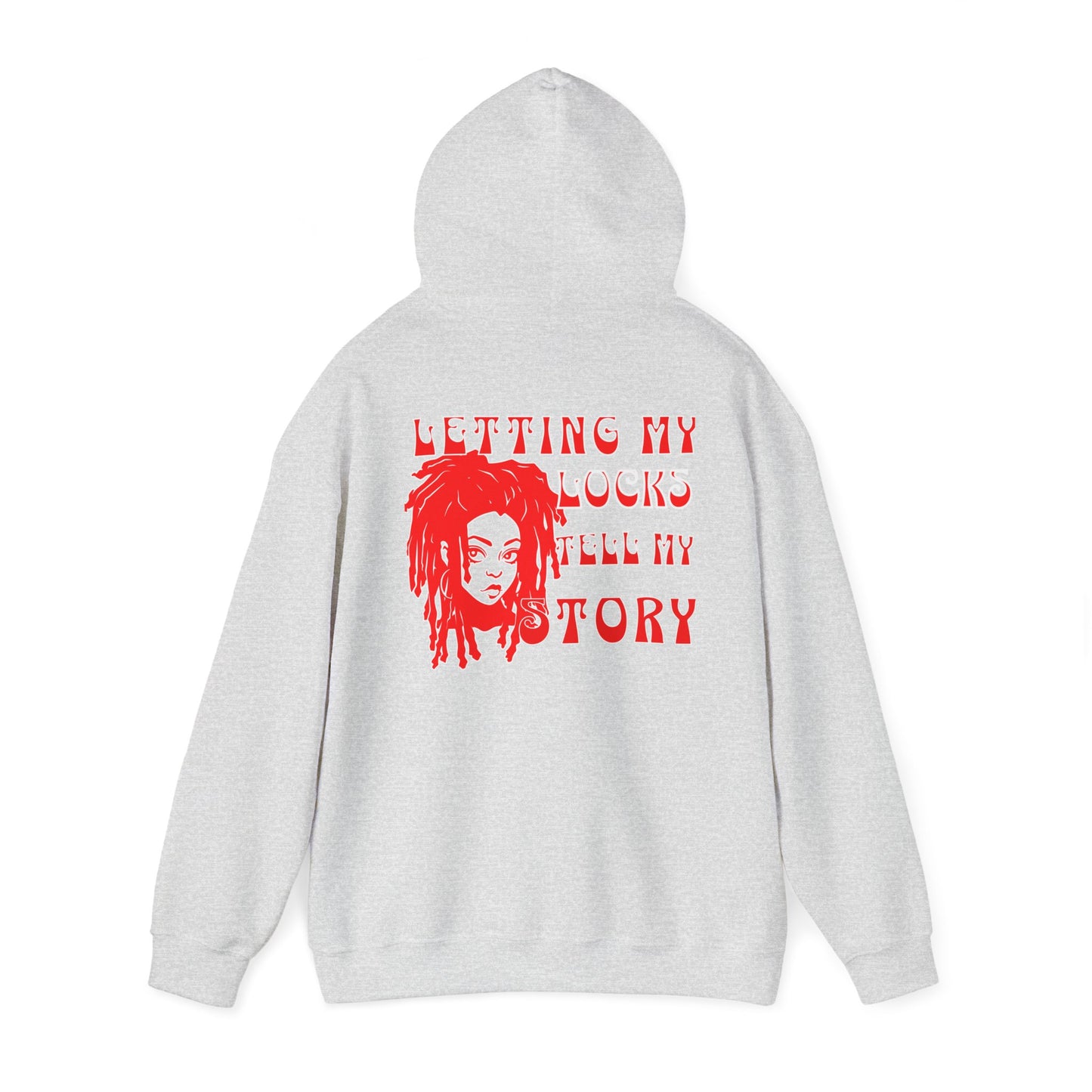 Dreadlock Girl Hoodie - Cute Message