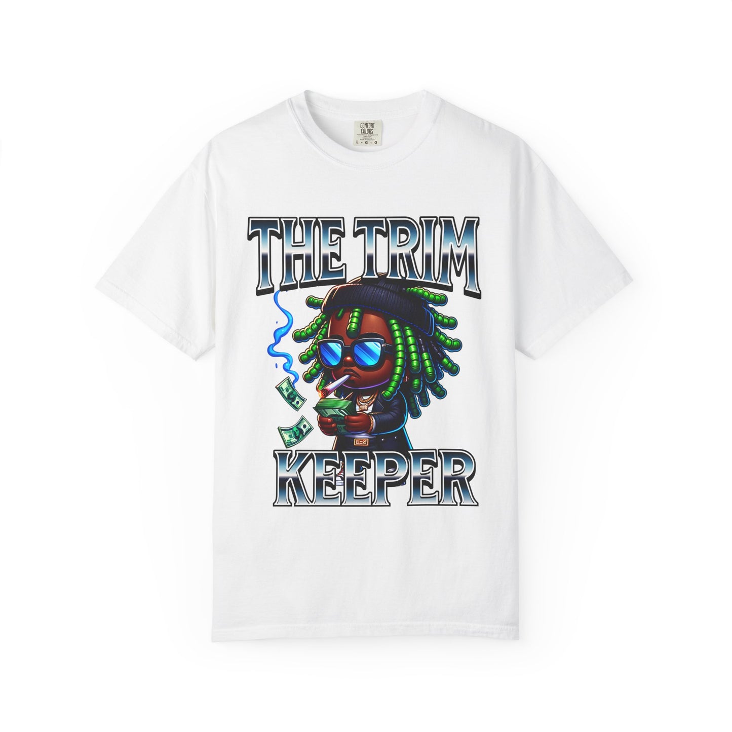 The Trim Keeper Graphic T-Shirt | Unisex Streetwear, Cool Tee Gift, Trendy Apparel, Fun Party Shirt, Hip Hop Style Clothing