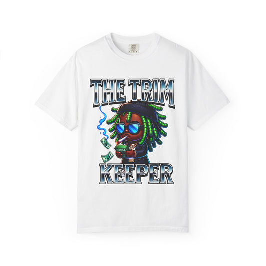 The Trim Keeper Graphic T-Shirt | Unisex Streetwear, Cool Tee Gift, Trendy Apparel, Fun Party Shirt, Hip Hop Style Clothing