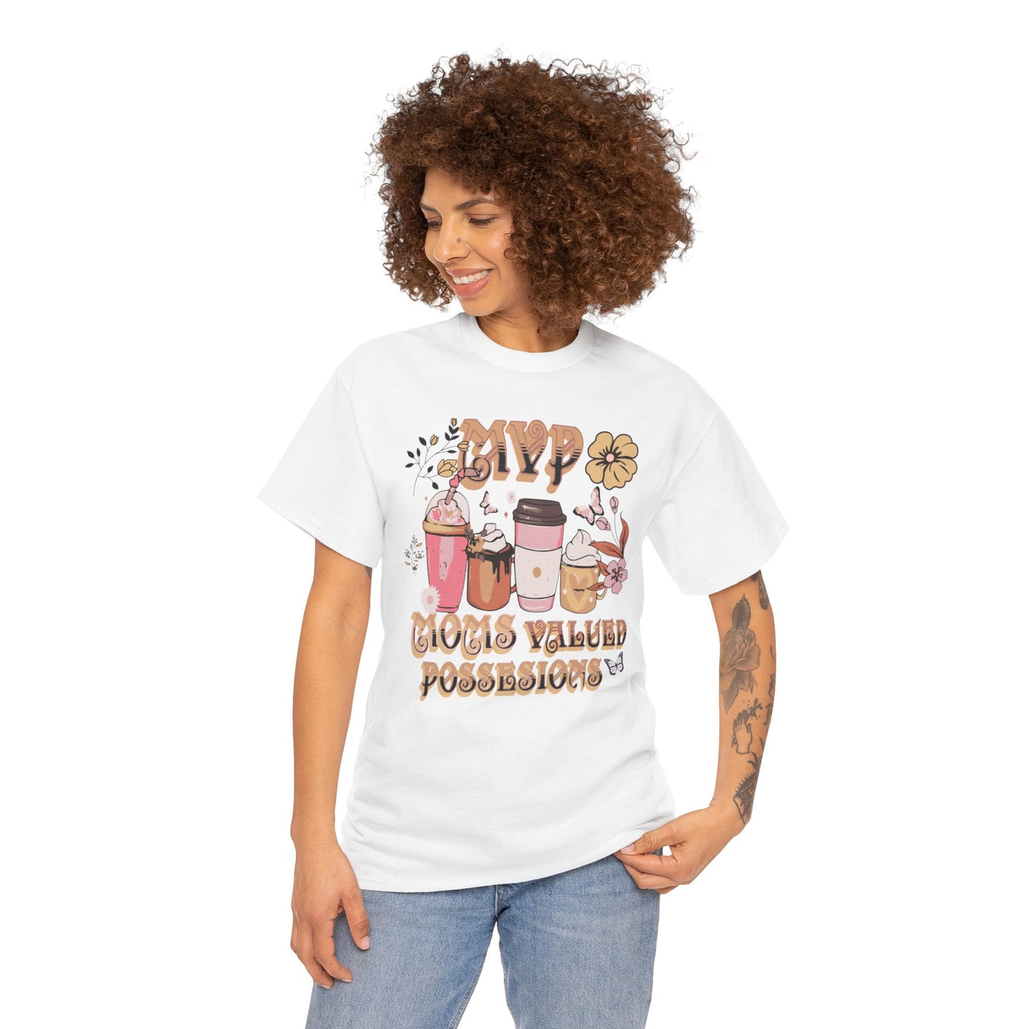 MOMS MVP POSSESIONS Unisex Heavy Cotton Tee