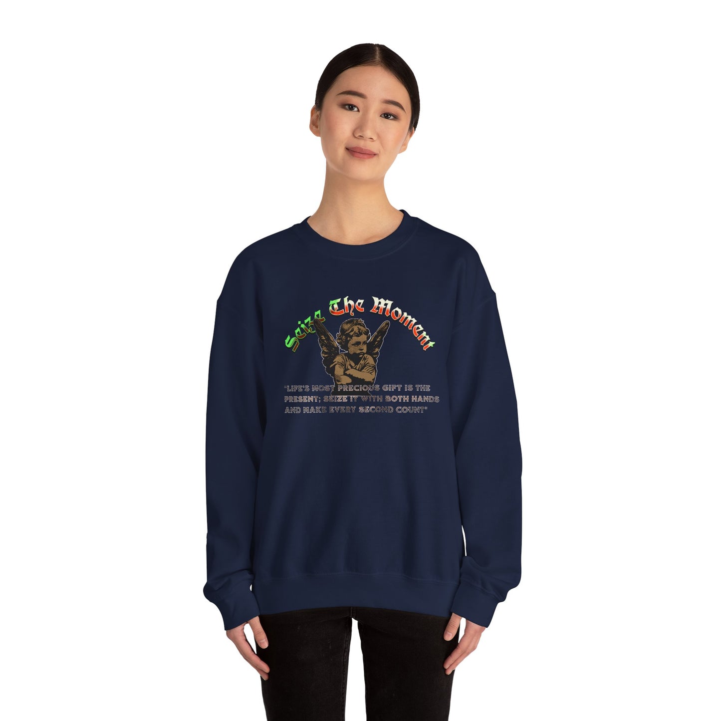 Seize the Moment Crewneck Sweatshirt