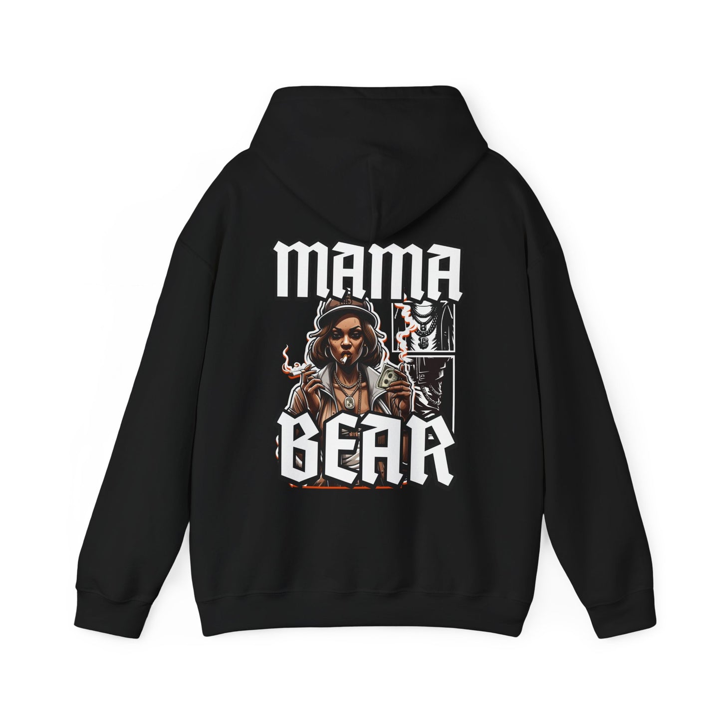Mama Bear Unisex Hoodie - Cozy Gift for Moms, Perfect for Birthdays, Mother's Day, Casual Wear, Family Gatherings