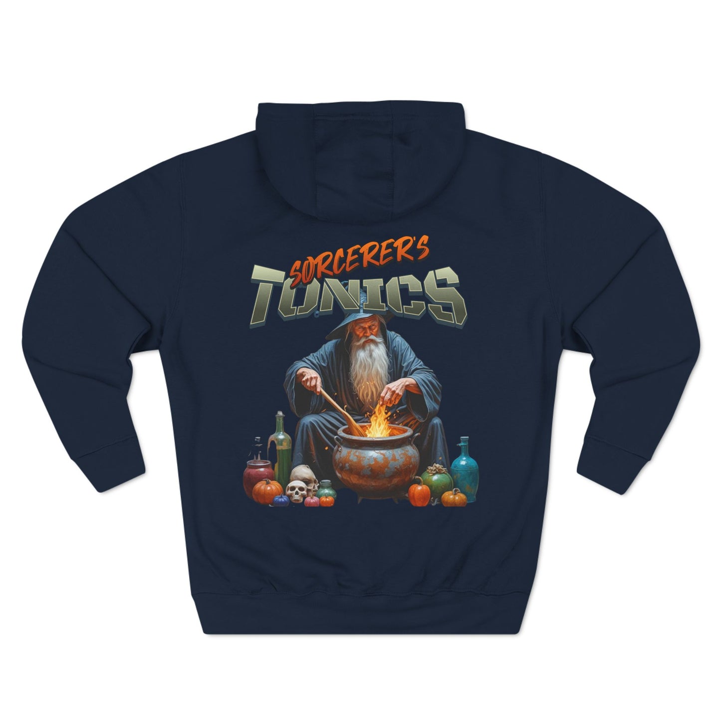 SORCERERS TONIC Three-Panel Fleece Hoodie