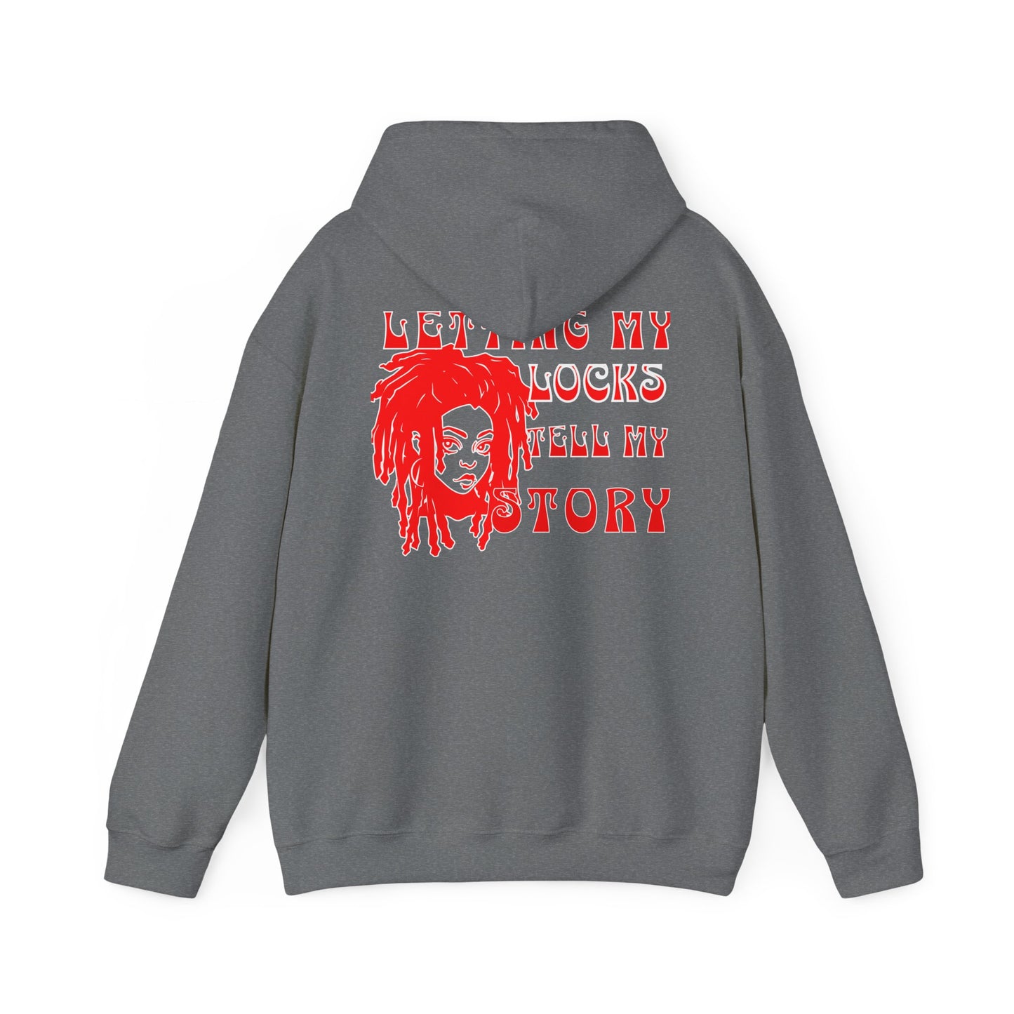 Dreadlock Girl Hoodie - Cute Message