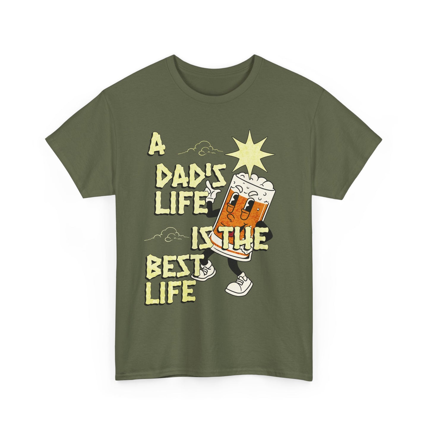 "DADS LIFE" Unisex Heavy Cotton Tee