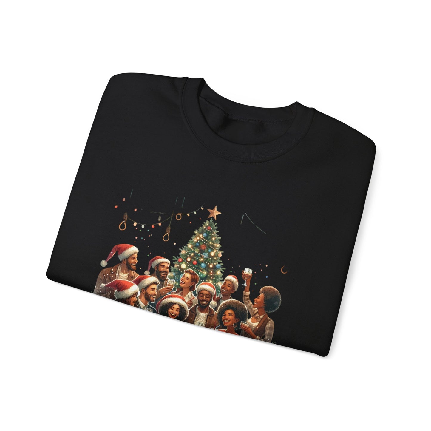 Festive Family Reunion Sweatshirt - Holiday Cheer Crewneck