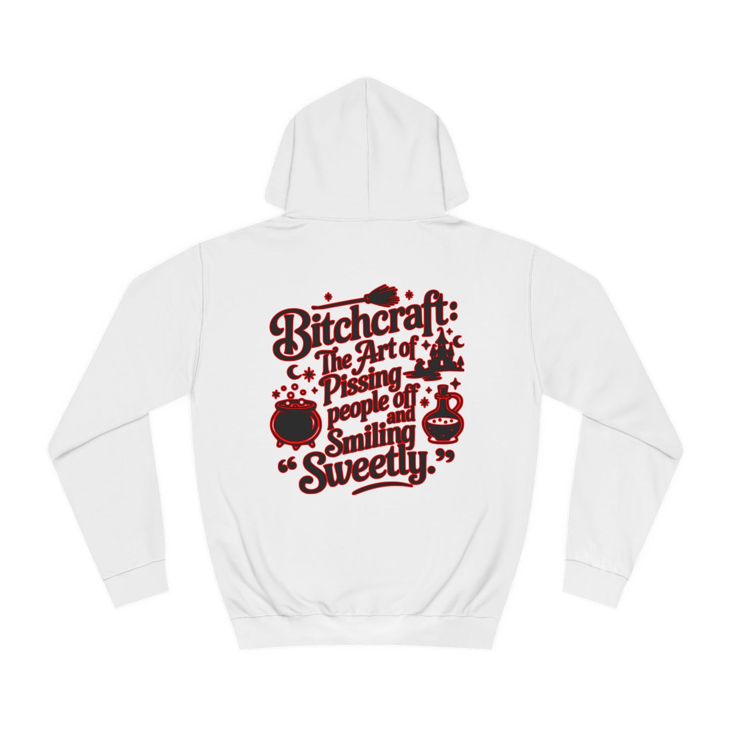 College Hoodie - Lady Witch Design