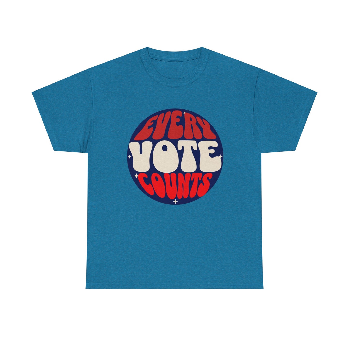 "YOUR VOTE COUNTS"Unisex Heavy Cotton Tee