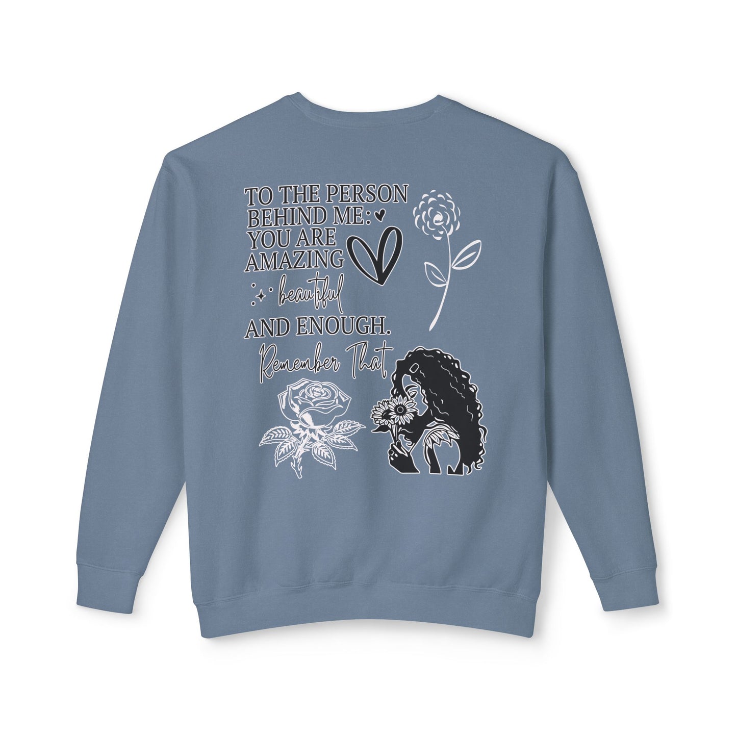 Lightweight Crewneck Sweatshirt - 'You Matter' Design