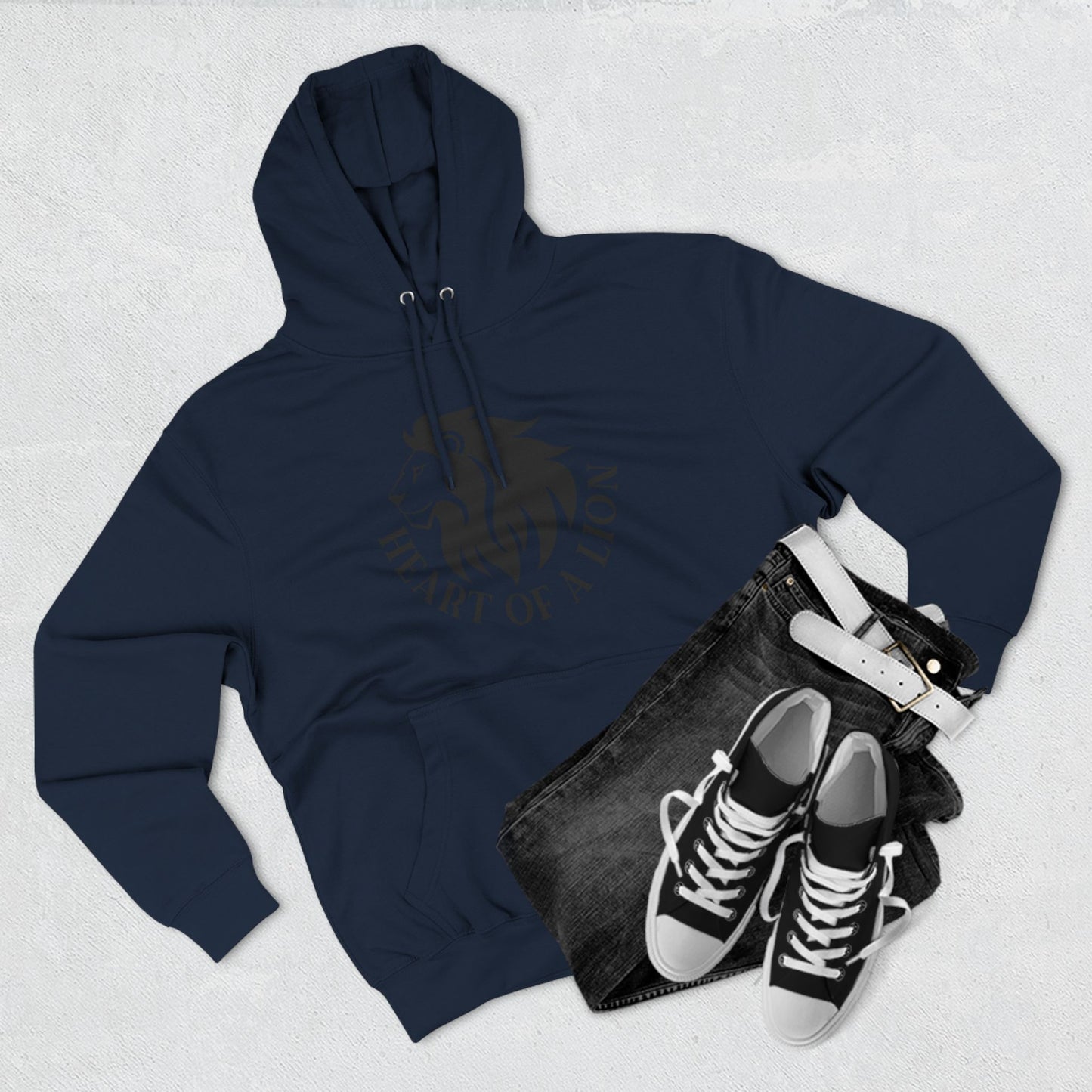 Fleece Hoodie - Lion Heart and Vader Tribute