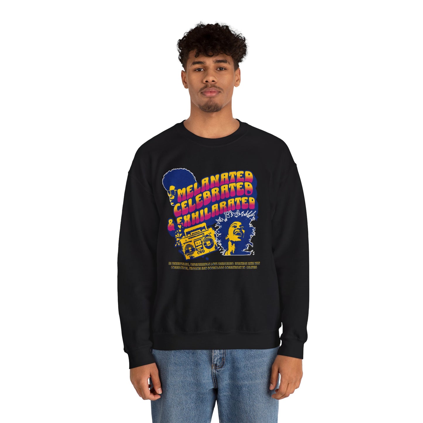 MELANATED Unisex Heavy Blend™ Crewneck Sweatshirt