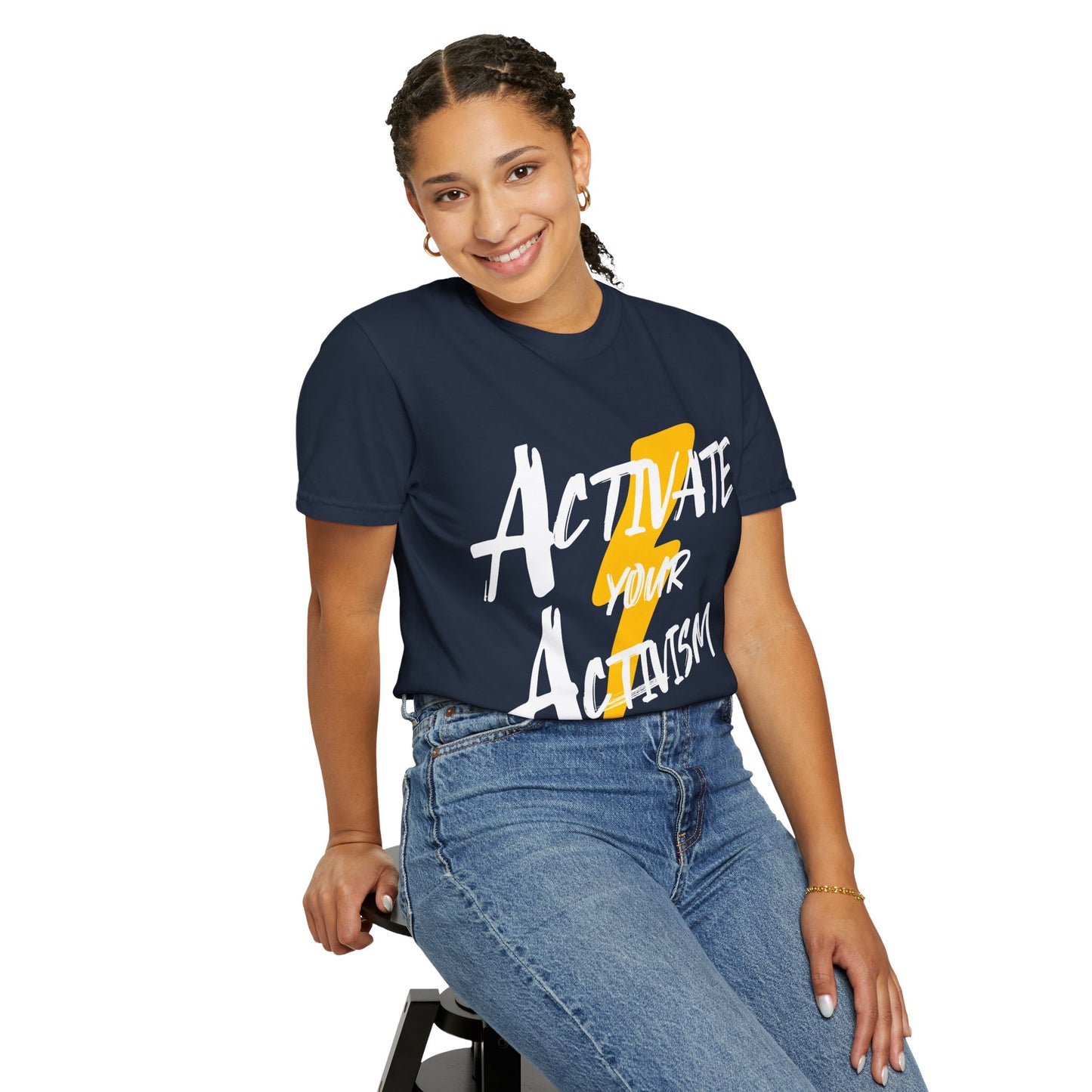 Activate Your Activism Unisex Garment-Dyed T-shirt