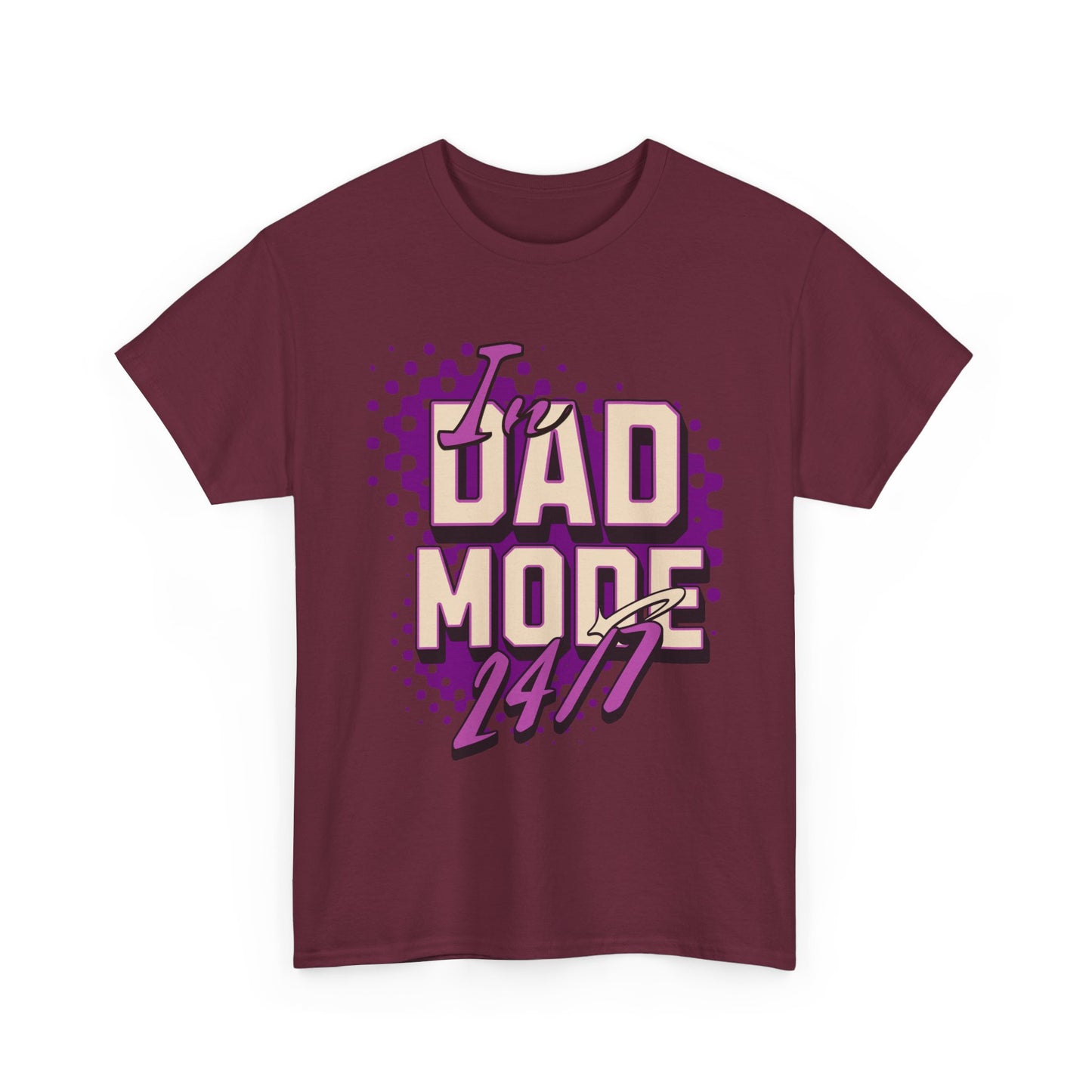 "DAD MODE" Unisex Heavy Cotton Tee