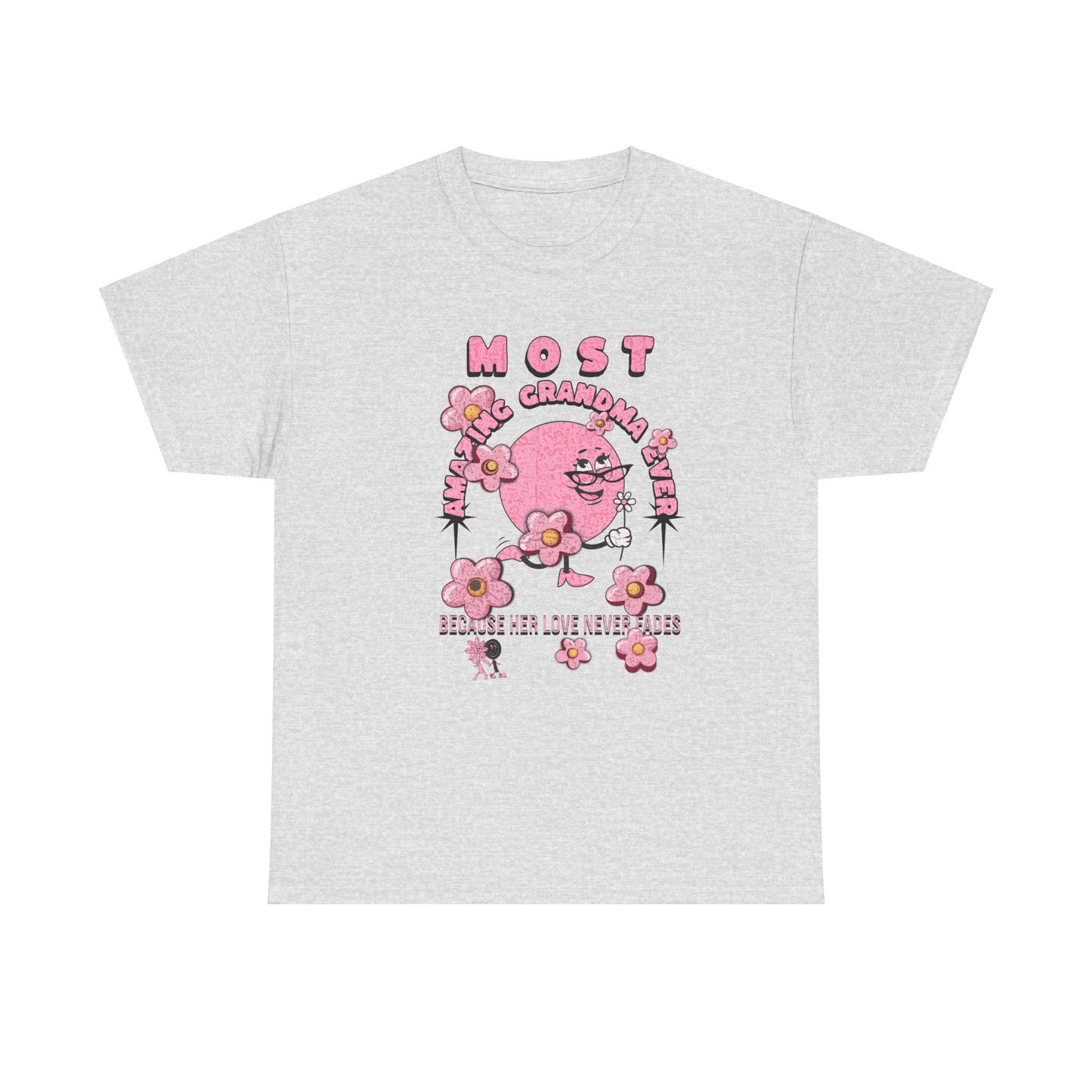 "MOST AMAZING GRANDMA"Unisex Heavy Cotton Tee