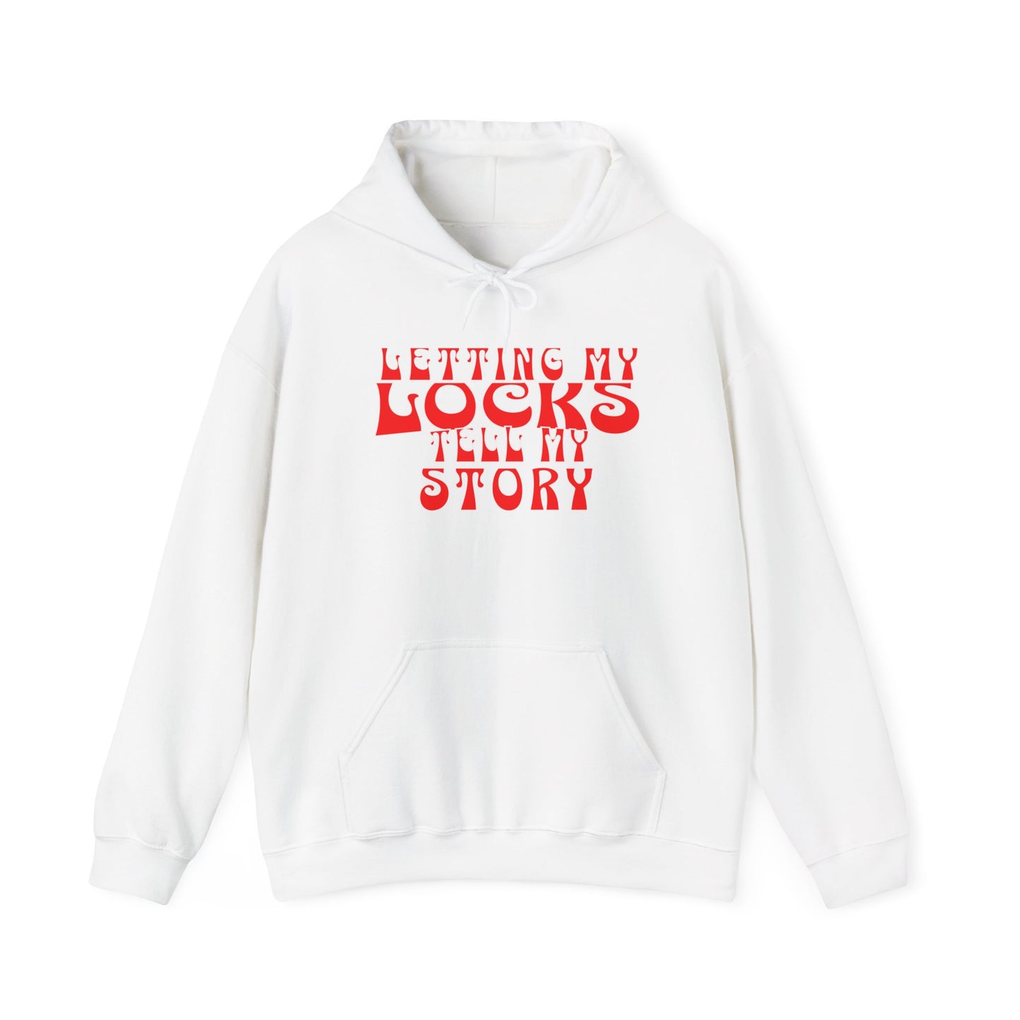 Dreadlock Girl Hoodie - Cute Message