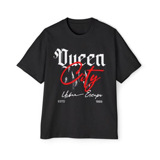 Queen City Tee — Plainfield NJ Oversized Graphic T-Shirt