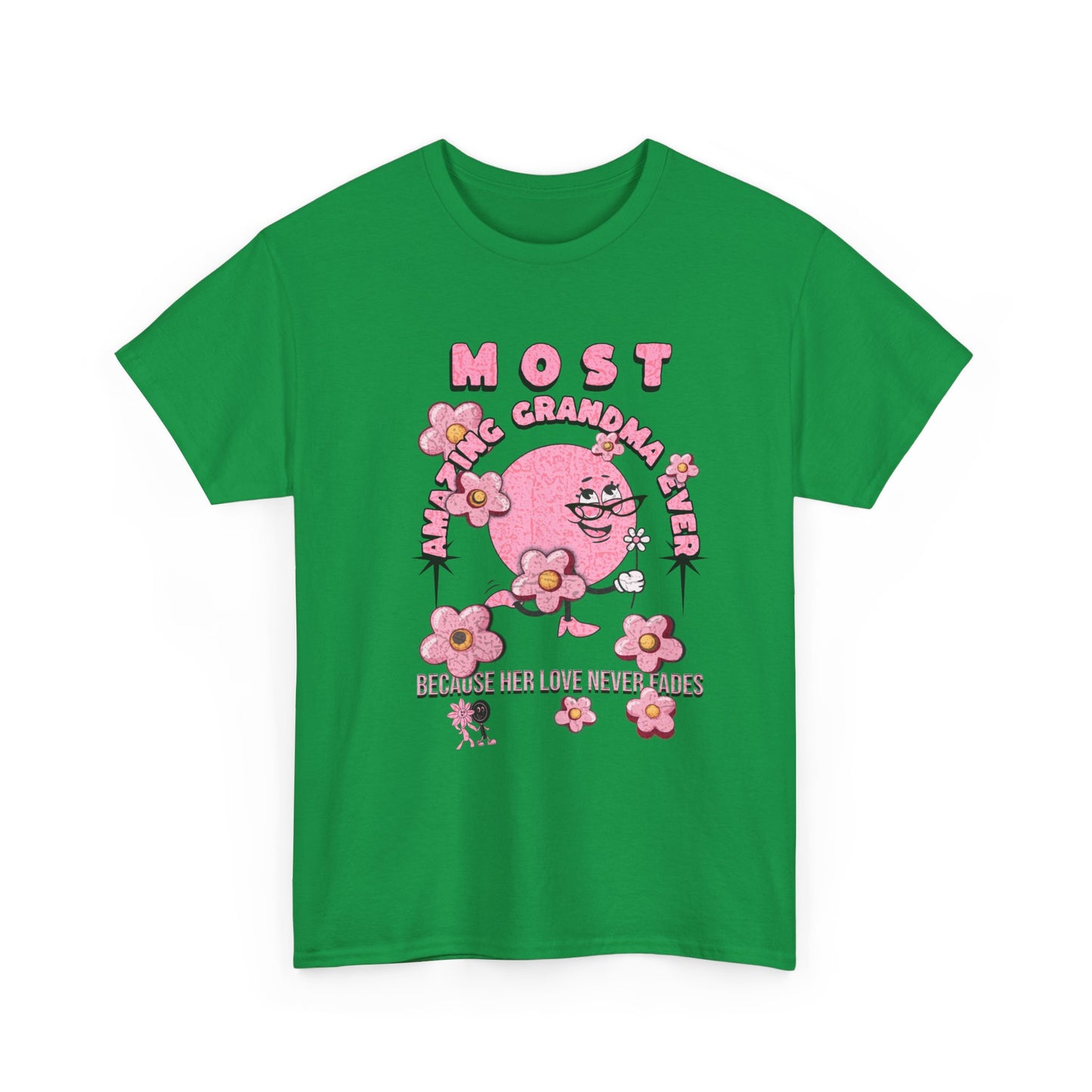 "MOST AMAZING GRANDMA"Unisex Heavy Cotton Tee