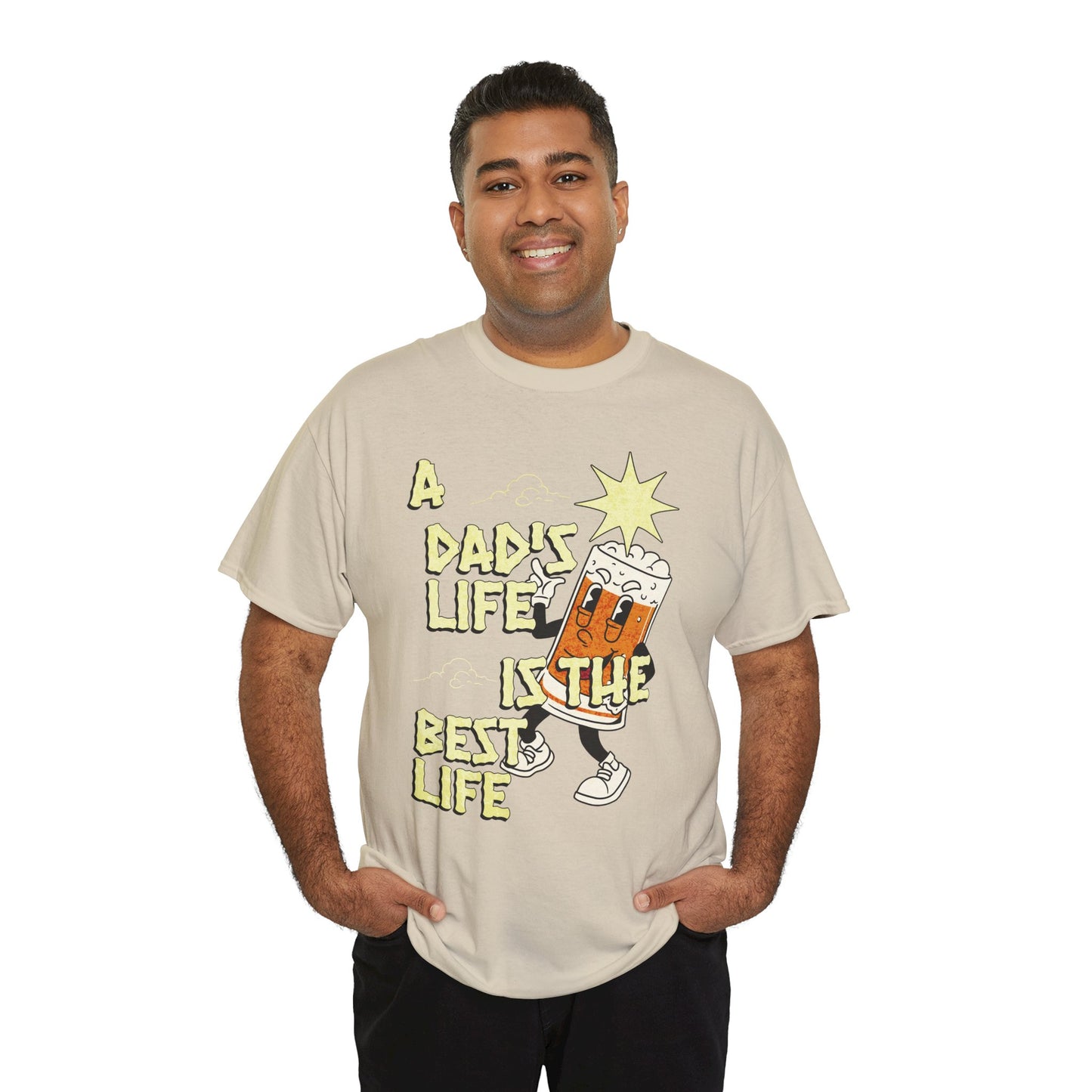 "DADS LIFE" Unisex Heavy Cotton Tee