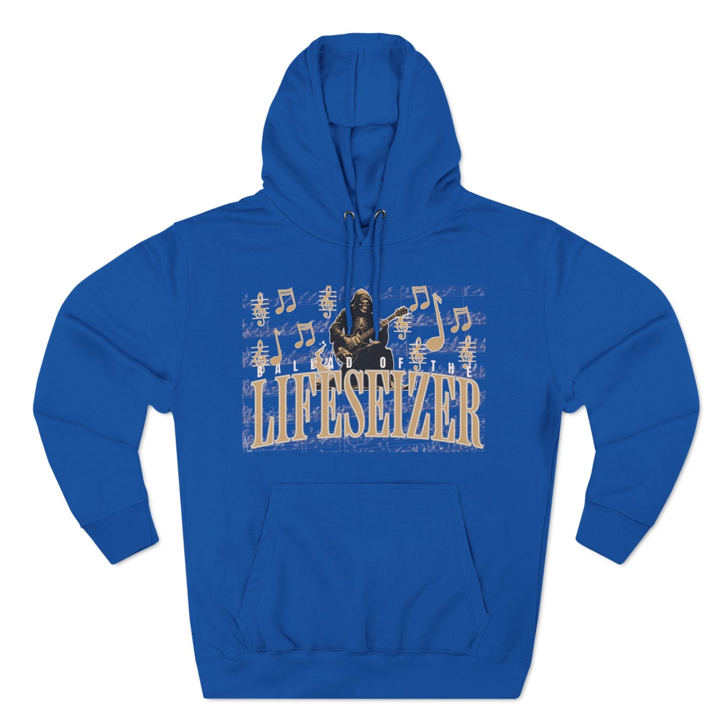 BALLOD OF THE Life SEIZER Three-Panel Fleece Hoodie