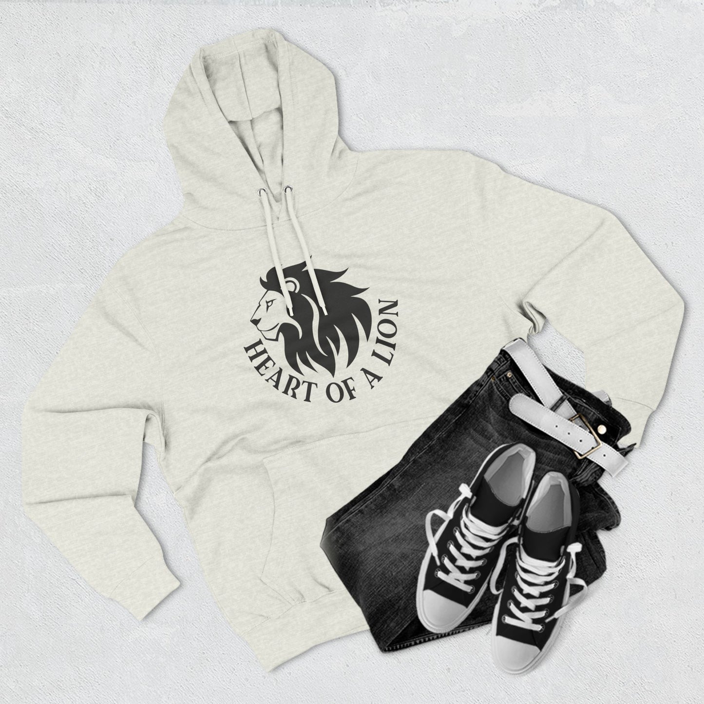 Fleece Hoodie - Lion Heart and Vader Tribute