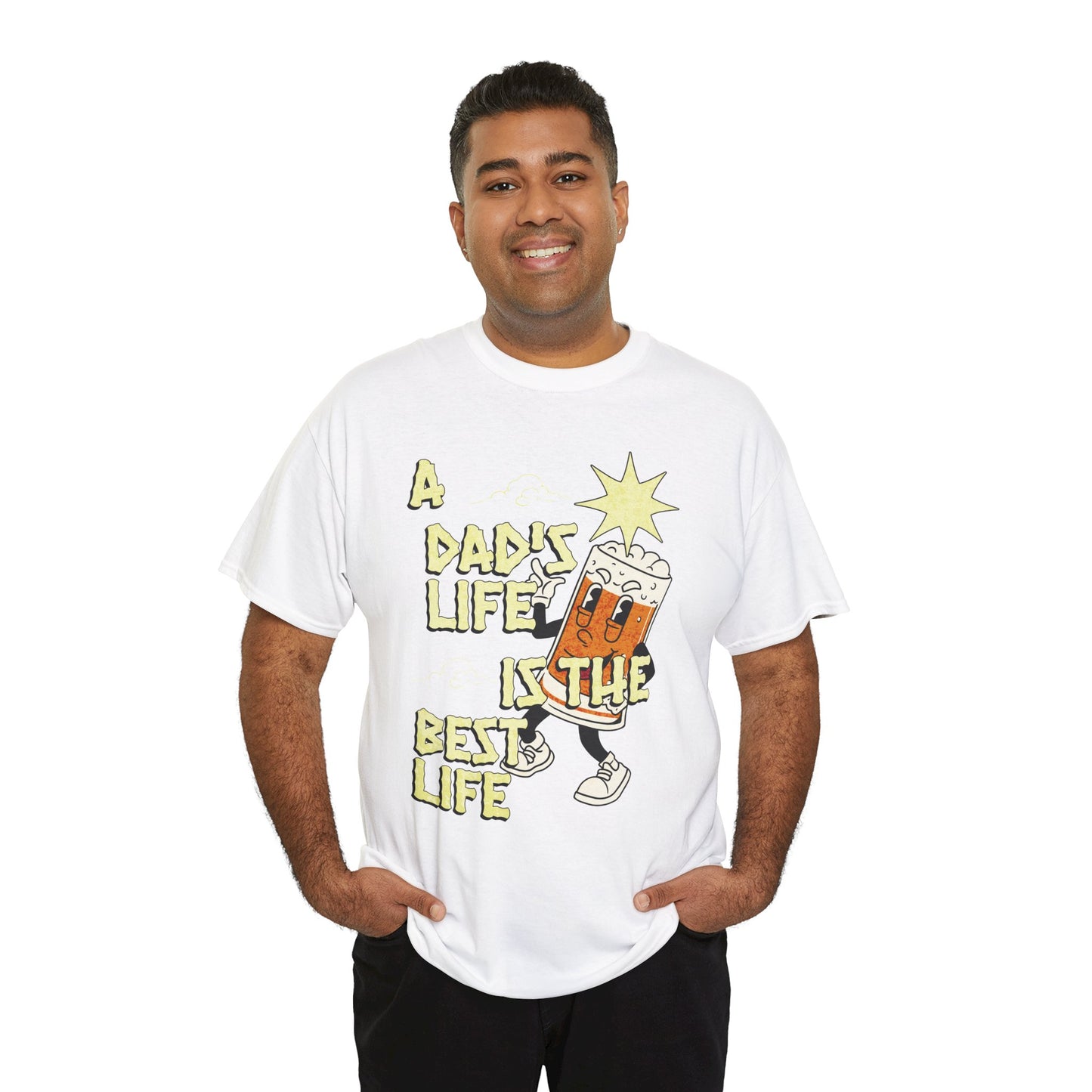 "DADS LIFE" Unisex Heavy Cotton Tee