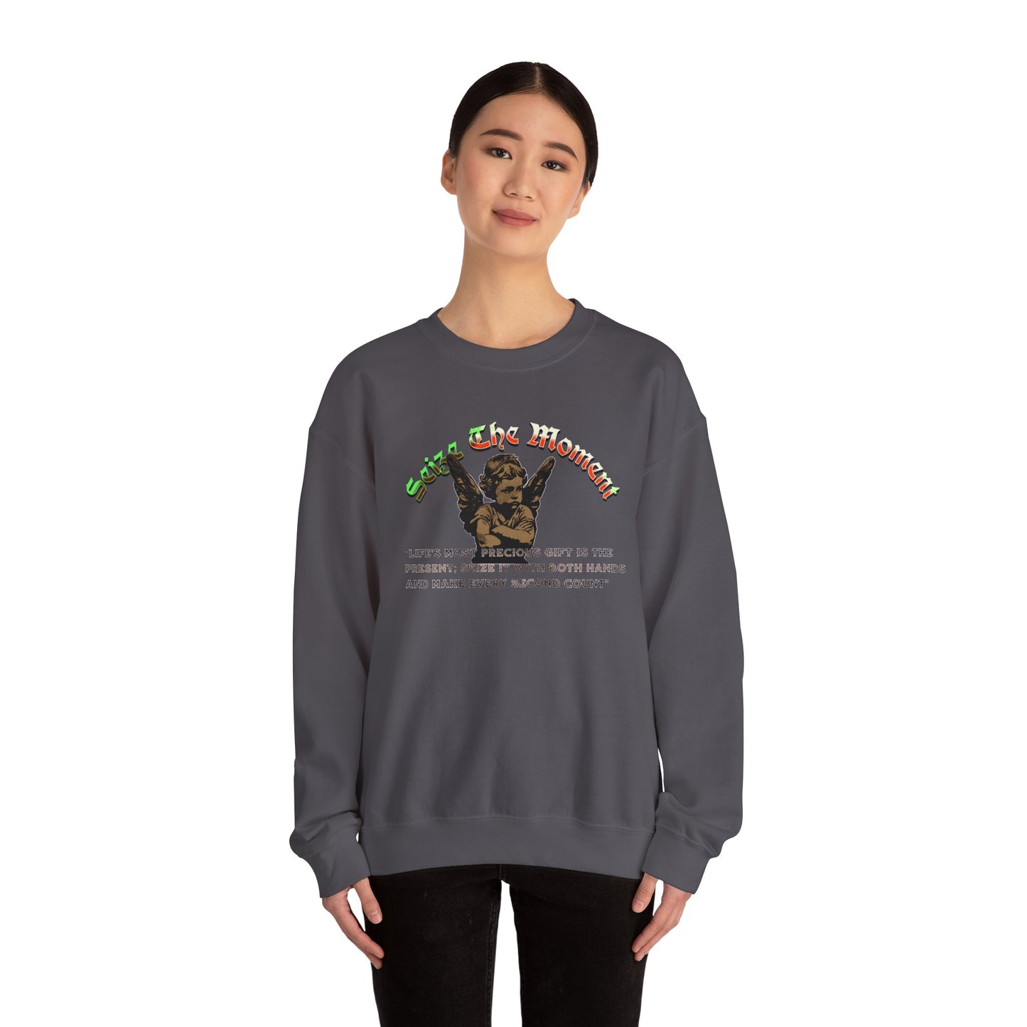 Seize the Moment Crewneck Sweatshirt