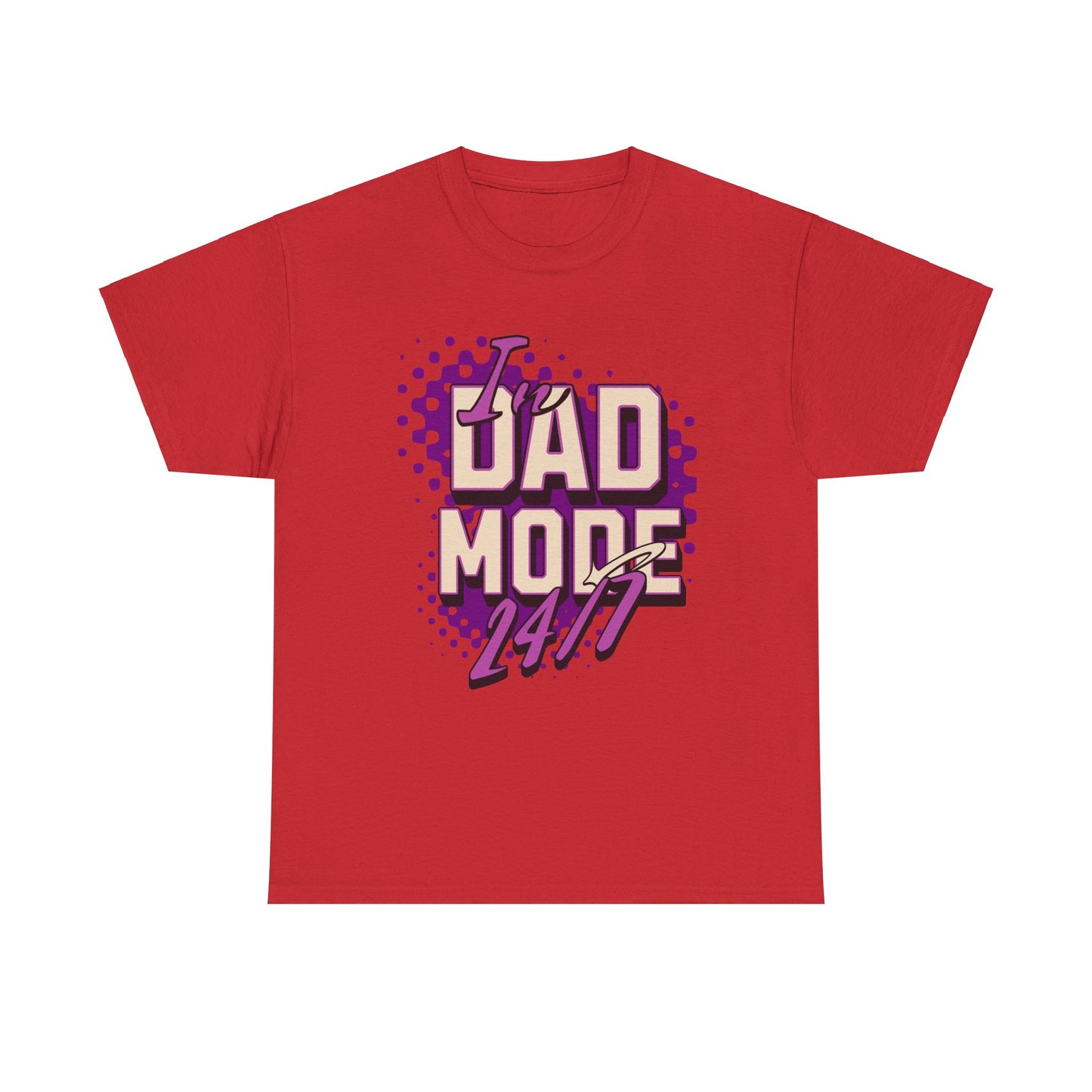 "DAD MODE" Unisex Heavy Cotton Tee