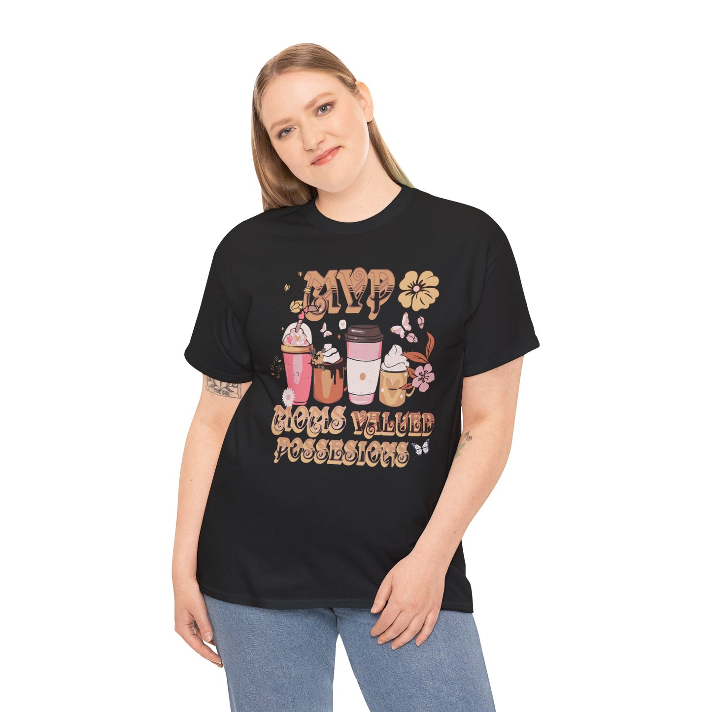 MOMS MVP POSSESIONS Unisex Heavy Cotton Tee