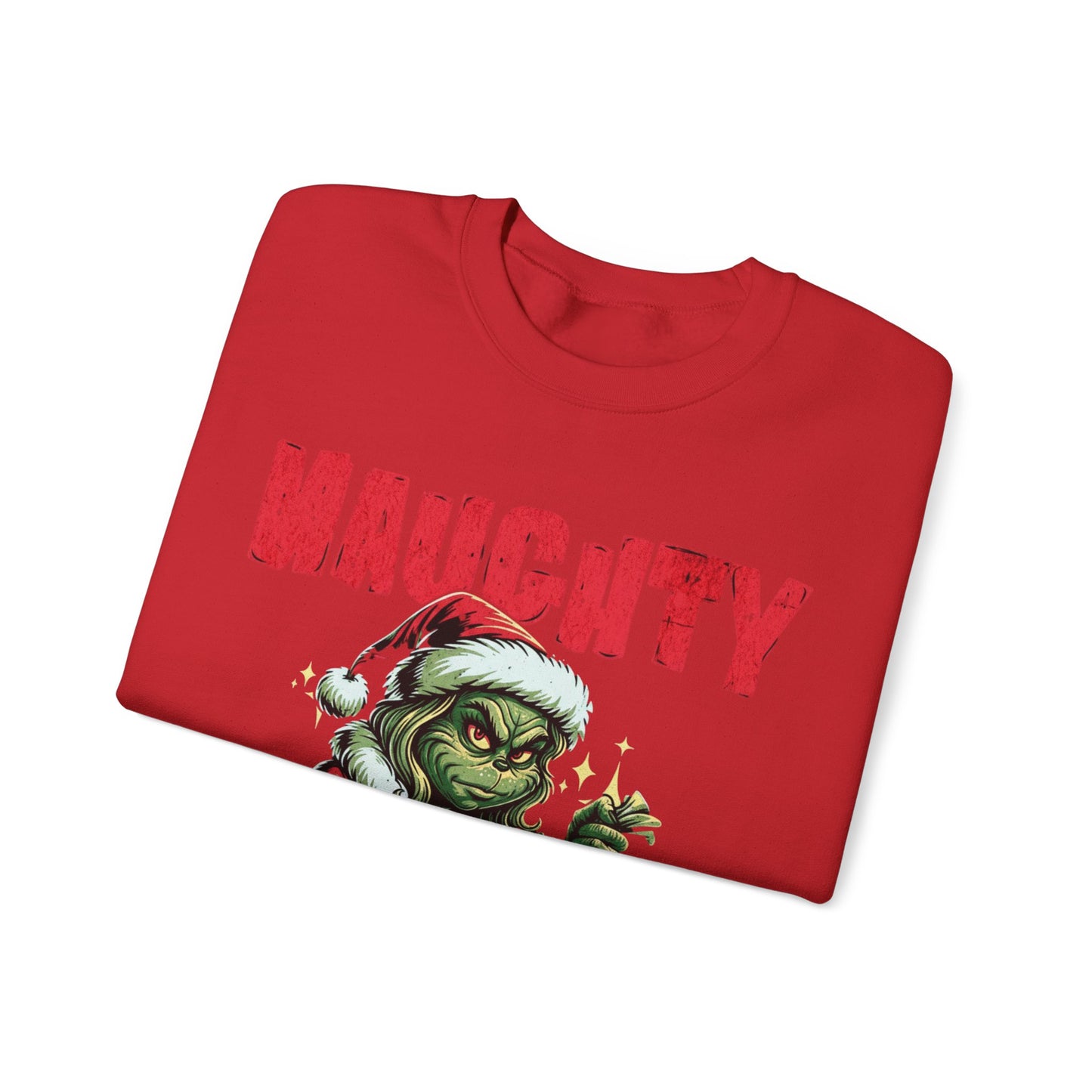 Grinch Woman Heavy Blend Crewneck Sweatshirt