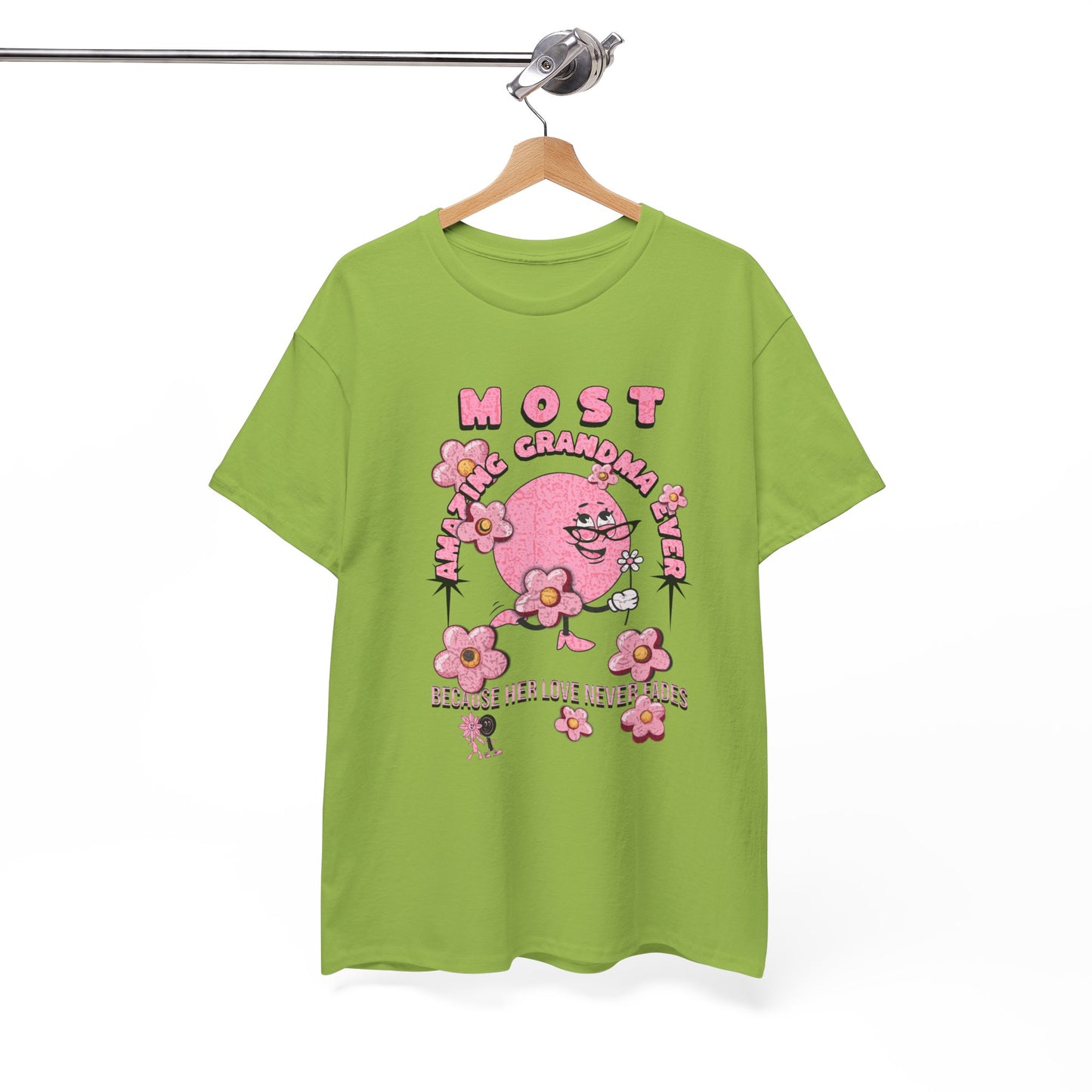 "MOST AMAZING GRANDMA"Unisex Heavy Cotton Tee