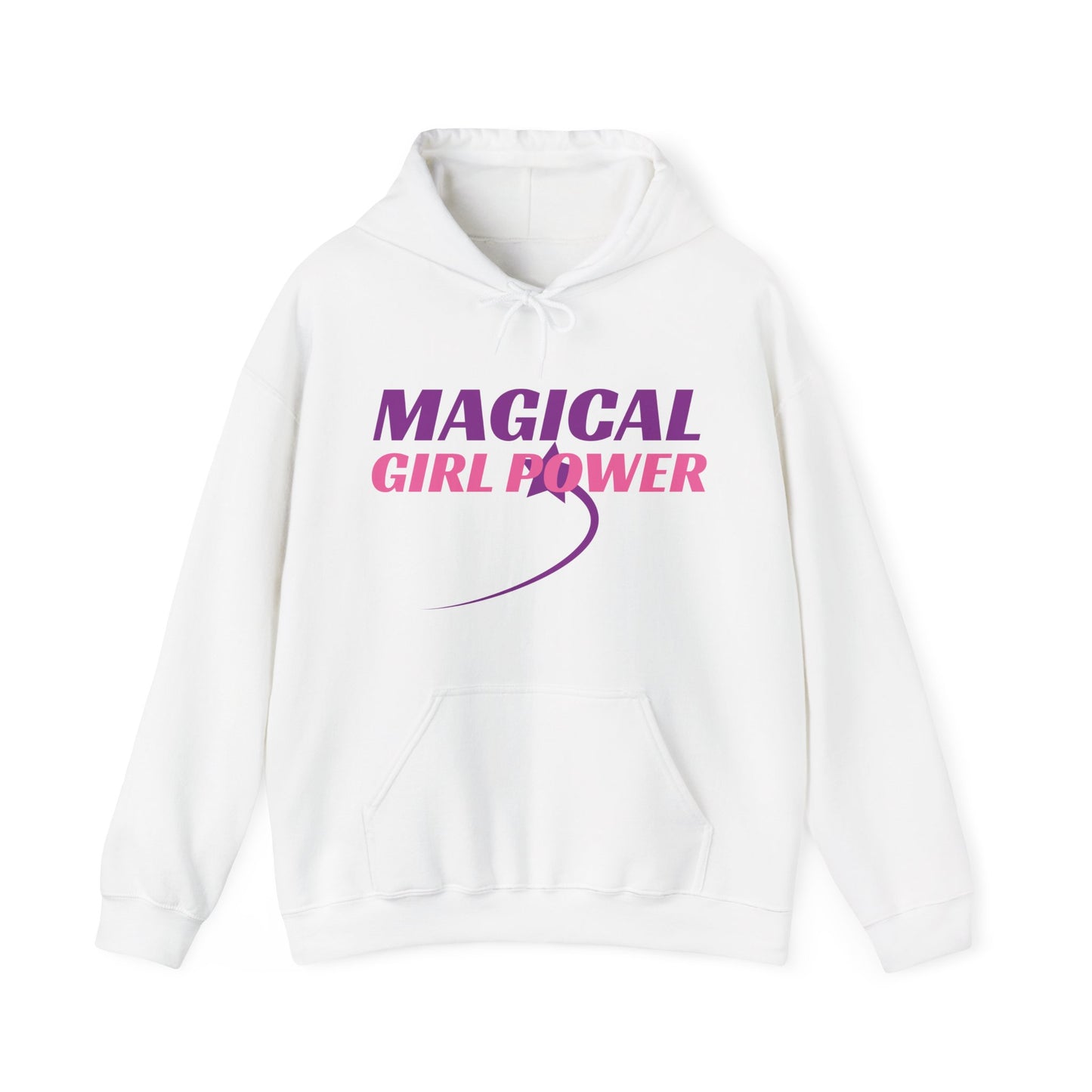 Magical Girl Power Hoodie, Unisex Hooded Sweatshirt for Fans, Anime Gift for Her, Casual Style, Spring & Fall Fashion