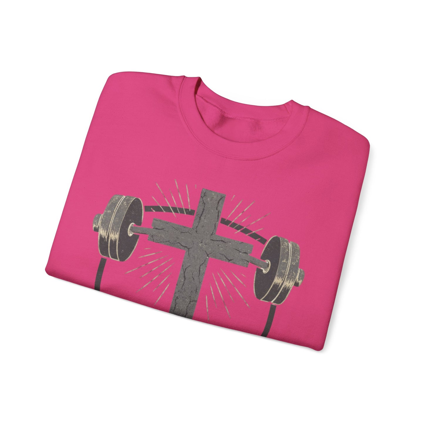 CrossFit Cross & Barbell Crewneck Sweatshirt